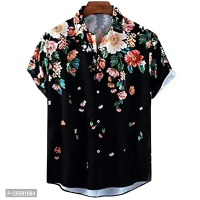 Trendy Multicoloured Cotton Printed Shirt For Men