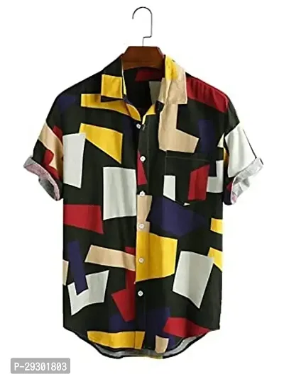 Trendy Multicoloured Cotton Solid Shirt For Men-thumb0