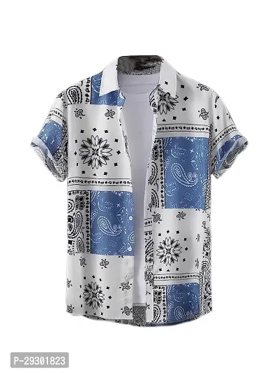 Trendy Multicoloured Rayon Printed Shirt For Men