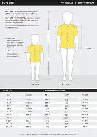 Stylish Yellow Rayon Printed Shirts For Boys-thumb1