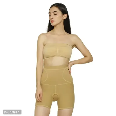 SELETA Womens High Waist Fashion Tummy Tucker /Shapewear, color- beige (sw13)-thumb0