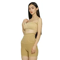 SELETA Womens High Waist Fashion Tummy Tucker /Shapewear, color- beige (sw13)-thumb2