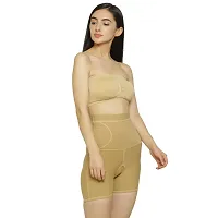 SELETA Womens High Waist Fashion Tummy Tucker /Shapewear, color- beige (sw13)-thumb3