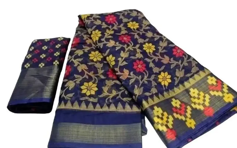 Classic Saree with Blouse piece for Women