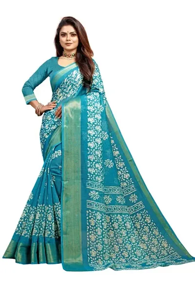 Art Silk Jacquard Sarees For Women