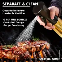 Oil Sprayer for Cooking, 200ml  (Black, Pack of 1)-thumb3