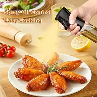 Oil Sprayer for Cooking, 200ml  (Black, Pack of 1)-thumb1