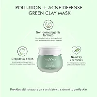 Pollution + Acne Defense Green Clay Mask-thumb2