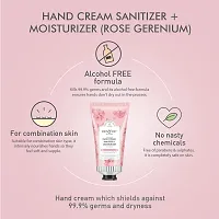 Hand Cream – Sanitizer + Moisturizer  Rose Geranium-thumb2