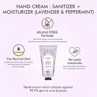 Hand Cream – Sanitizer + Moisturizer Lavender And Peppermint-thumb2