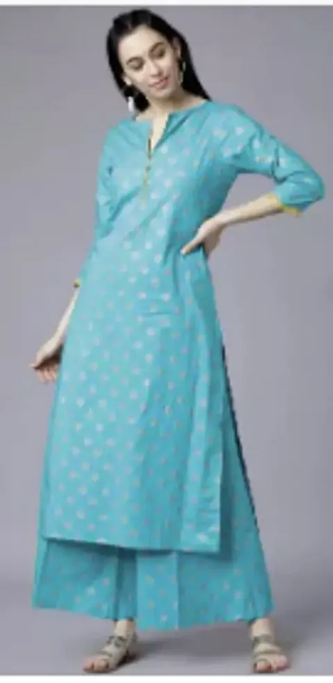 Stylish Rayon Kurta Bottom Set For Women