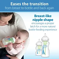 Dr. Brown's Options+ Wide Neck Baby Bottle Nipple (Pack of 1, White)-thumb2