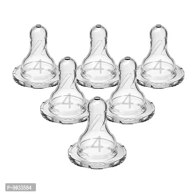 Dr. Brown's 6 Piece Standard Replacement Nipple, Level 4-thumb0