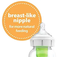 Dr. Brown's Options+ Wide Neck Baby Bottle Nipple (Pack Of 2, White)-thumb2
