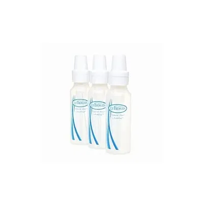 Dr. Brown's 3 Pack BPA Free Polypropylene Bottle 8 oz