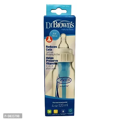 Dr. Brown's Natural Flow Standard Neck Feeding Bottle (Pack of 2, White)-thumb4