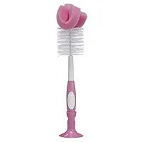 Dr. Browns Baby Bottle Brush - Pink - 2 Count-thumb3