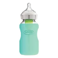 Dr. Brown's Wide Neck Glass Bottle Sleeve (Pack of 1, Mint)-thumb2