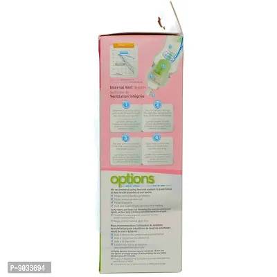 Dr. Brown's Bpa Free Options 9 Ounce Wide Neck Bottles (Pink, Pack of 2)-thumb5
