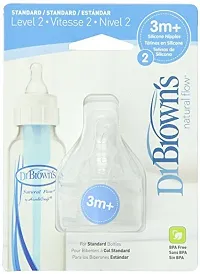 Dr. Browns Unisex Baby Natural Flow Level Two Standard Nipple-thumb4