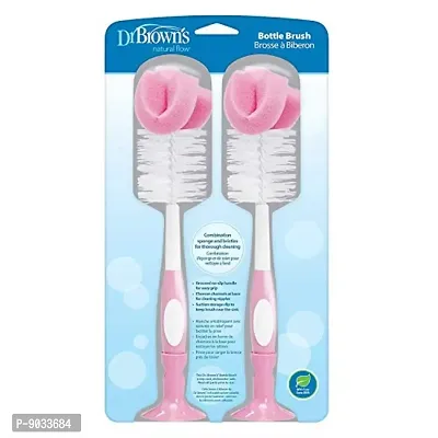 Dr. Browns Baby Bottle Brush - Pink - 2 Count