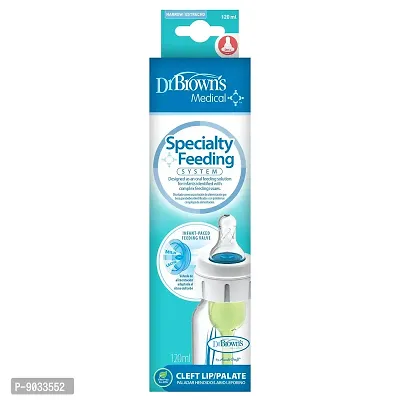 Dr. Brown's Medical Specialty Feeding System Narrrow Neck Bott (120 Ml, Pack of 1, White)-thumb2