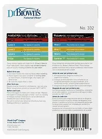 Dr. Browns Natural Flow Level 2 Standard Nipple 6 Count By Dr. Browns-thumb3