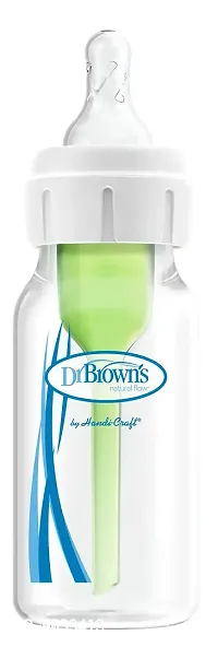 Dr. Brown's Narrow Bottle Natural Flow Options Anti-Colic Bottle(120 Ml, Pack of 1, White)-thumb0