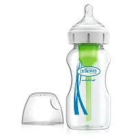 Dr. Brown's Wide Neck Glass Bottle Sleeve (Pack of 1, Mint)-thumb4