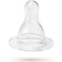 Dr Brown's Natural Flow Y-Cut Narrow Nipple (Clear, 9 M) -Set of 2-thumb1