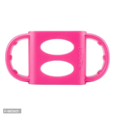 Dr. Brown's 100% Silicone Standard-Neck Baby Bottle Handle, Pink