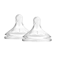 Dr. Brown's Options+ Wide Neck Baby Bottle Nipple (Pack of 1, White)-thumb1