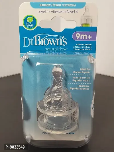Dr. Brown's Silicone Nipple - 2 CT - Level 4