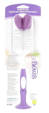 Dr. Brown's Natural Flow Bottle Brush, Purple-thumb1