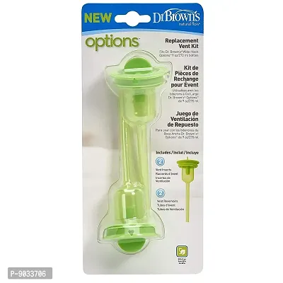 Dr. Brown's Options+ Wide Neck Replacement Kit (Pack of 1, White)-thumb0