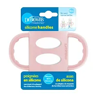 Dr. Brown's 100% Silicone Standard-Neck Baby Bottle Handle, Pink-thumb2