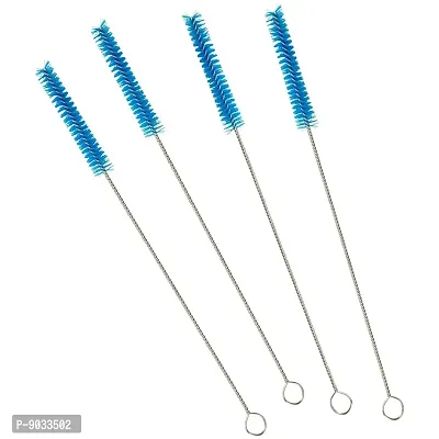 Dr. Brown's Baby Infant Cleaning Milk Vent Bottle Teat Brush 4 (Pack of 4, Blue)-thumb4