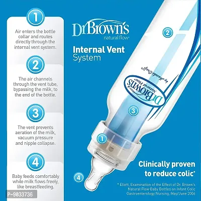 Dr. Brown's 2-Pack BPA Free Polypropylene Bottles - 8 oz-thumb3