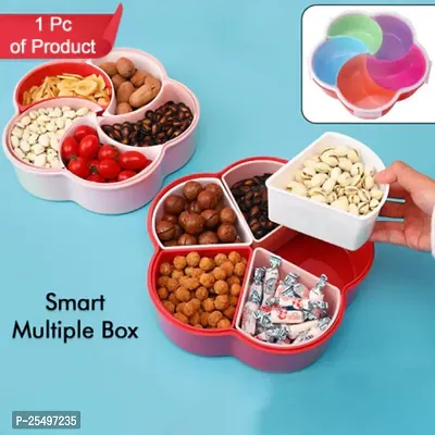 5Compartments Party Food Storage Snack Nuts Box-thumb0