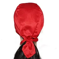PAROPKAR Bicycle Skull Caps Helmet Liner Cooling Hat Cap Summer Sweat Wicking Beanie Cap Hat for Women & Men (Red)-thumb1