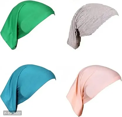 Solid color Multifunctional headscarf Tube Neck Shield Bandana Men