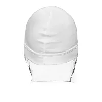PAROPKAR 2 Pcs Helmet Liner Skull Caps Sweat Wicking Cap Running Hats Cycling Skull Caps for Men and Women (White Red)-thumb4