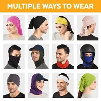 PAROPKAR Summer Neck Gaiter Sun UV Protection Face Cover Cooling Neck Scarf Anti Dust Windproof Bandana for Hiking Cycling Biking Pack of 2-thumb4