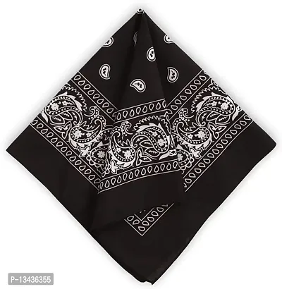 Paropkar Bandanas 100% Cotton Paisley Print Head Wrap Scarf Wristband-thumb0