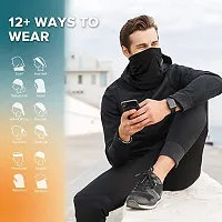 PAROPKAR Summer Neck Gaiter Sun UV Protection Face Cover Cooling Neck Scarf Anti Dust Windproof Bandana for Hiking Cycling Biking Pack of 2-thumb3