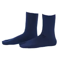 PAROPKAR Wide Calf Compression Socks for Women, Extra Large Knee High Polyester & Spandex Socks (Blue)-thumb4