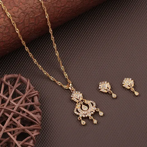 Elegant Alloy Jewellery Set For Women