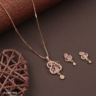 Elegant Alloy Jewellery Set For Women-thumb0