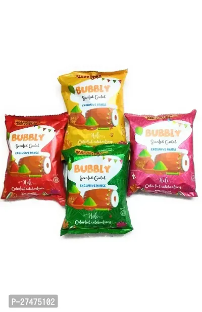 Holi Colour Gulal Pack Of 4 In Different Colour