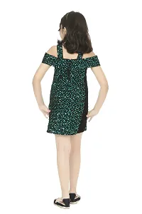 IIDAM Short/Mid Thigh Party Dress Green-thumb1